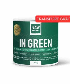 In Green, Mix Verde ECO 200g - Anti-Balonare, Detoxifiant, Pentru talie suplă, 40 porții